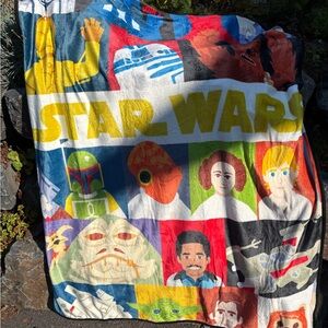 Star Wars Plush Throw with Vibrant Colors
